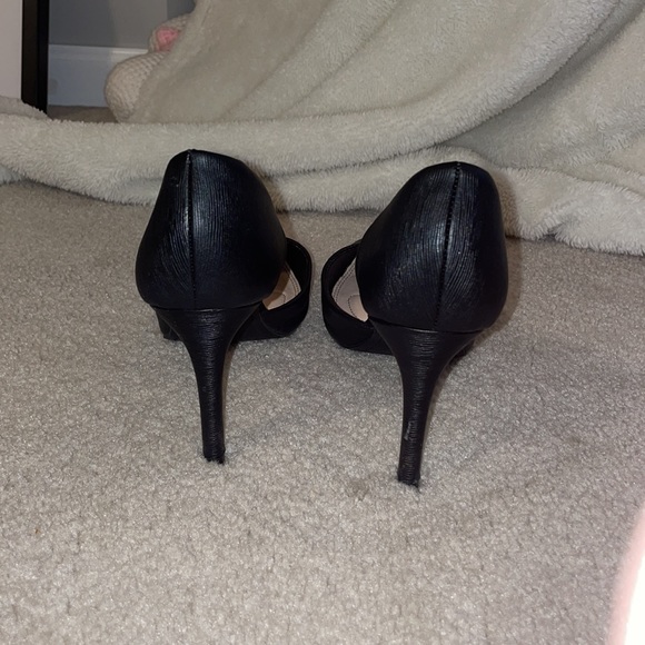 Kelly & Katie “driella” black textured pump size 10 EUC - Picture 5 of 9